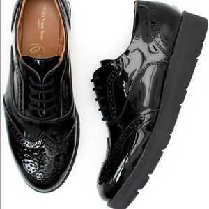 WILLS VEGAN SHOES Platform Brogues NWT sz 39 /US 8